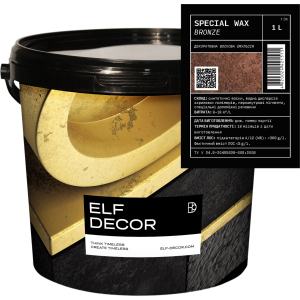 Декоративный воск Elf Decor Special Wax 1 л Bronze (mba1d122w) ТОП в Ужгороде