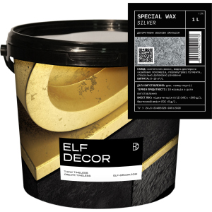 Декоративний віск Elf Decor Special Wax 1 л Silver (mba1d121w)