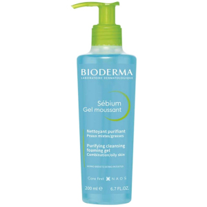 Гель Bioderma Sebium Очищающий 200 мл (3401578653709)