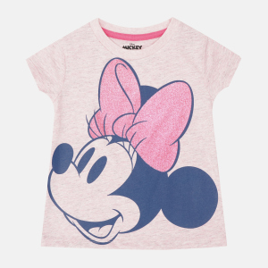 Футболка Disney Minnie 2200006990 110 см Розовая (8427934547043) лучшая модель в Ужгороде