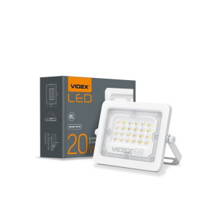 LED прожектор VIDEX F2e 20W 5000K краща модель в Ужгороді