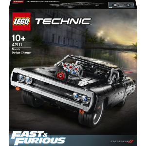 Конструктор LEGO Technic Dodge Charger Доминика Торетто 1077 деталей (42111)