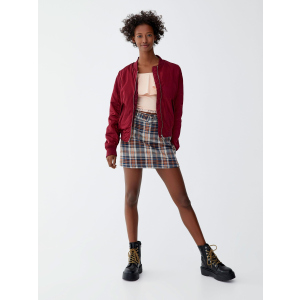 Бомбер Pull & Bear 5710/303/604-ACUK M Бордовый (DD3000002772247) лучшая модель в Ужгороде