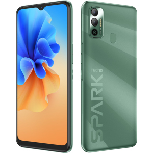 Мобильный телефон Tecno Spark 7 4/64GB NFC Spruce Green