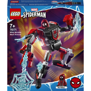 хорошая модель Конструктор LEGO Super Marvel Heroes Робоброня Майлза Моралеза 125 деталей (76171)