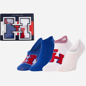 Набір шкарпеток Tommy Hilfiger Unisex Sneaker Giftbox 392004001-470 43-46 4 пари (8718824653433) ТОП в Ужгороді