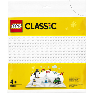 Конструктор LEGO Classic Біла базова пластина 1 деталь (11010) краща модель в Ужгороді