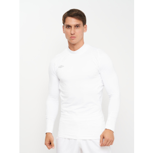 Жіночий лонгслів Umbro Ls Crew Baselayer Cold 61473U002 XXL Білий (5052137592649) в Ужгороді