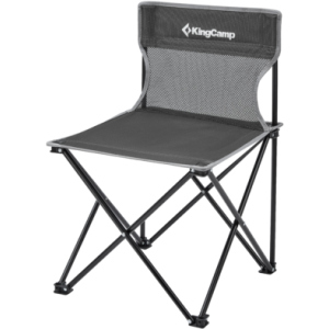 Складное кресло KingCamp Compact Chair in Steel M (KC3832_BLACKGREYCHECK) лучшая модель в Ужгороде