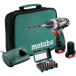 купити Акумуляторний дриль-шуруповерт Metabo PowerMaxx BS 2х2.0 Ач (600079510)