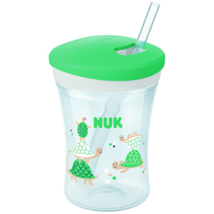 Поильник Nuk Evolution Action Cup 230 мл Зелений (4008600365136) ТОП в Ужгороді