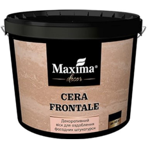 Декоративний віск Maxima для обробки фасадних штукатурок Cera Frontale 1 л (4820024426817) в Ужгороді