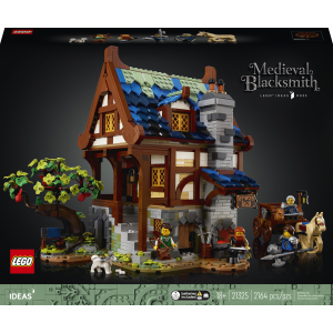 Конструктор LEGO Ideas Середньовічна кузня 2164 деталей (21325) (5702016911985) краща модель в Ужгороді