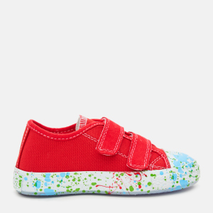 Кеды детские VUVU KIDS Red colorful 3209 10.5 27 Красные (8380001320927) ТОП в Ужгороде