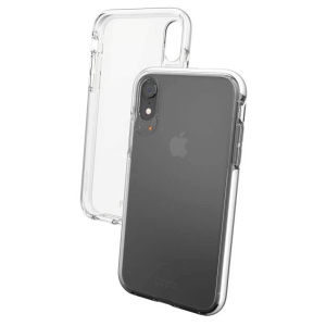 Противоударный прозрачный чехол GEAR4 Piccadilly D3O с антимикробным покрытием для для Iphone XR (6.1") Crystal White ТОП в Ужгороде