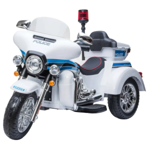 Електротрицикл Kidsauto Police SMT-111 white (6903351801118) краща модель в Ужгороді