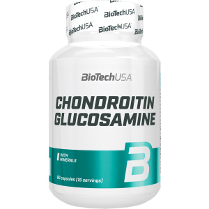 Хондропротектор Biotech Chondroitin &amp; Glucosamine 60 капсул (5999076216604) в Ужгороді