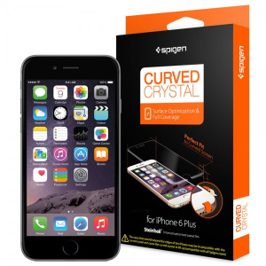 Захисна плівка Spigen Steinheil Curved Crystal для iPhone 6 Plus | 6s Plus в Ужгороді