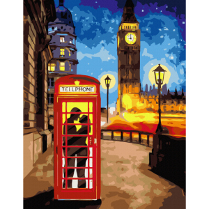 Картина за номерами Rosa Start Romance In London 35х45см (4823098526254) в Ужгороді