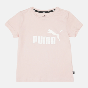 Футболка дитяча Puma ESS+ Logo Tee 58704136 116 см Lotus (4063699368444)