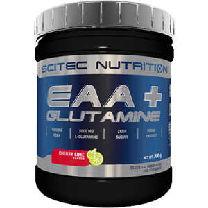 Амінокислоти Scitec Nutrition EAA+Glutamine 300 г Диня-кола (5999100016187) в Ужгороді