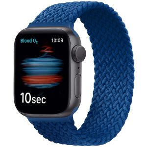 купити Ремінець Promate Fusion-44XL для Apple Watch 42-44 мм 1/2/3/4/5/6/SE Blue (fusion-44xl.blue)