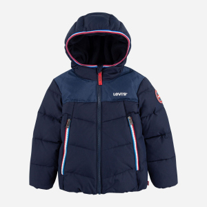 Куртка дитяча Levi's Lvb Mix Media Puffer 9ED553-C8D 140 см Синя (3665115448160) в Ужгороді