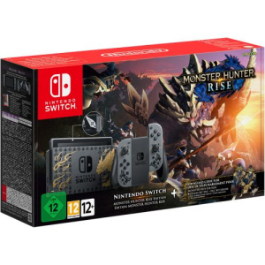 Портативна ігрова приставка Nintendo Switch V2 Monster Hunter Rise Edition [56857] краща модель в Ужгороді