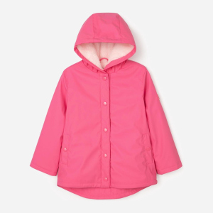 Демісезонна куртка-парку Zippy Hooded Pu Pink 3103268901 138 см Pink (5602156784107) в Ужгороді