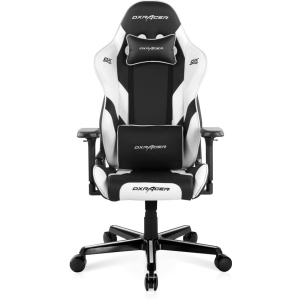 Крісло для геймерів DXRacer G Series D8100 Чорно-біле (GC-G001-NW-C2-NVF) в Ужгороді