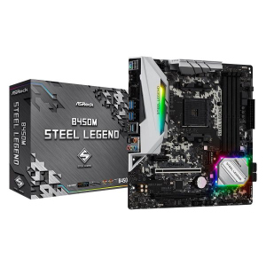 Материнська плата ASRock b450 Steel Legend Socket am4 в Ужгороді