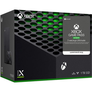 Microsoft Xbox Series X 1Tb + Xbox Game Pass Ultimate (3 місяці) в Ужгороді