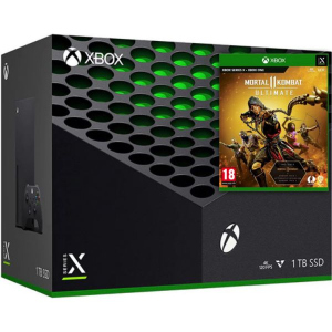 хороша модель Microsoft Xbox Series X 1Tb + Mortal Kombat 11 Ultimate (російська версія)