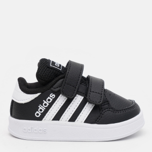 Кеды детские Adidas Breaknet I FZ0091 18 (2K) Cblack/Ftwwht/Cblack (4064036524943) лучшая модель в Ужгороде