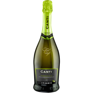 Вино ігристе Canti Prosecco Extra Dry Biologico біле екстра-сухе 0.75 л 11% (8005415057979) в Ужгороді