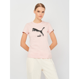 хорошая модель Футболка Puma POWER Logo Tee 53191836 XS Lotus (4063699393538)