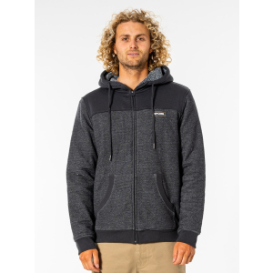 Толстовка Rip Curl Surf Revival Lined Fleece CFEFR9-8264 S Чорна (9353970808062) краща модель в Ужгороді