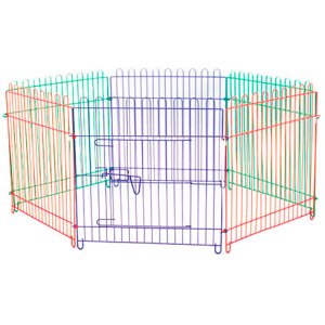 хорошая модель Клетка-манеж для собак Foshan 3000 62х62 см х 6 секций (2000981057381)