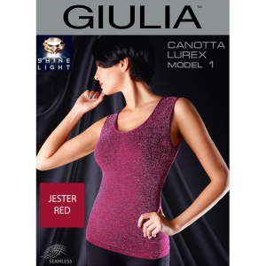 Спортивна майка Giulia Canotta Lurex 01 L/XL Jester red (4823102941875) в Ужгороді