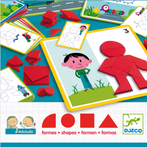 Танграм Djeco Shapes Eduludo (DJ08300) (3070900083004) ТОП в Ужгороді