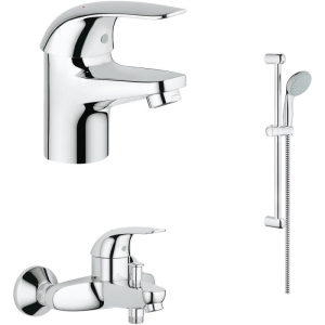 GROHE Набір змішувачів Euroeco (124428) ТОП в Ужгороді