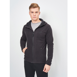 Толстовка 4F NOSH4-PLM351-20S 2XL Deep Black (5903609638764) краща модель в Ужгороді