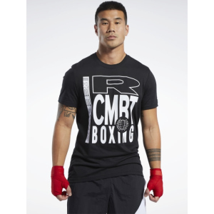 Футболка Reebok Combat Boxing Tee FJ5333 S Black (4062054547807) ТОП в Ужгороде