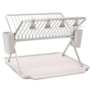 Сушарка для посуду Brabantia Foldable Dish Rack Large Світло-сіра (139444)