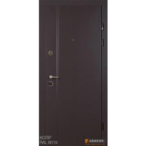 Вхідні двері модель Astera Comfort Abwehr Steel Doors Expert (277) краща модель в Ужгороді