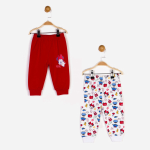 Штанці Disney Minnie Mouse MN18365 2 шт 74-80 см Біло-червоні (8691109924506) рейтинг