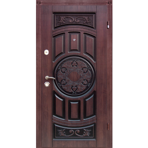 Вхідні двері з патиною Baku комплектація Classic Abwehr Steel Doors Expert (268) ТОП в Ужгороді