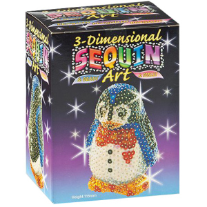 Набір для творчості Sequin Art 3D Penguin 11.5 см (SA0503) краща модель в Ужгороді