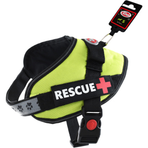 Шлея усиленная Pet Nova Rescue+ S 45-55 см Салатовая (HA-RESCUE-LIGHTGREEN-S) (5903031442274) лучшая модель в Ужгороде