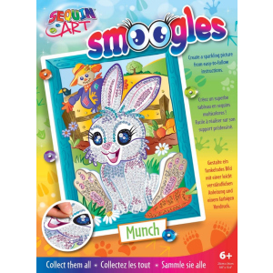 Набор для творчества Sequin Art Smoogles Зайчик 25х34 см (SA1814)